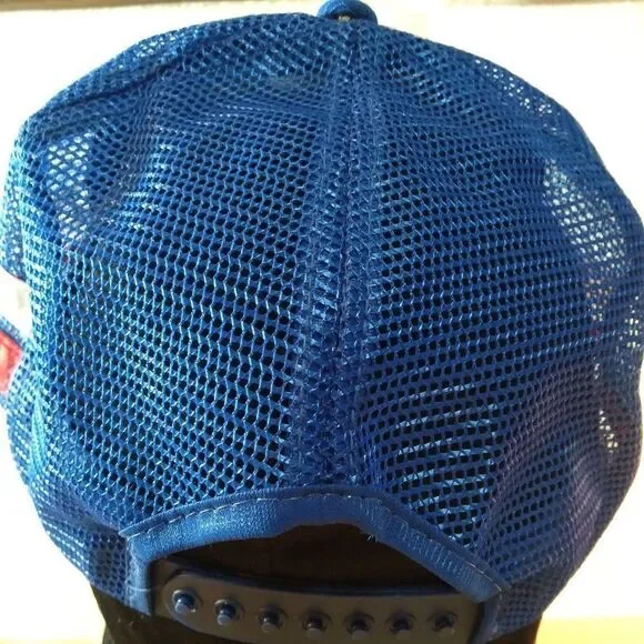 Deadstock Vintage A&R Lumber Sales 3 Stripe Trucker Hat - Picture 6 of 9